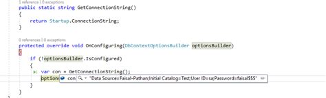 Dynamic Connection String In .NET Core