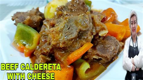 HOW TO COOK YUMMY BEEF CALDERETA BEEF CALDERETA WITH CHEESE EASY