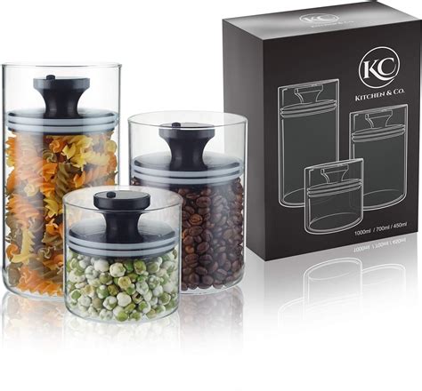 Bo Te Caf Avec Couvercle Sous Vide Stockage Herm Tique Anti Mites