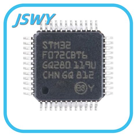 Original Genuine Stm32f072cbt6 Lqfp 48 Arm Cortex M0 32 Bit