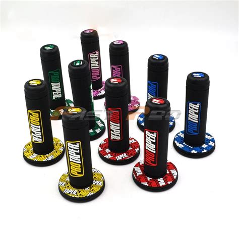 PRO TAPER Motorcycle Protaper Grips motocross Grip Handle Bar DIRT PIT BIKE 7/8" HANDLEBAR ...