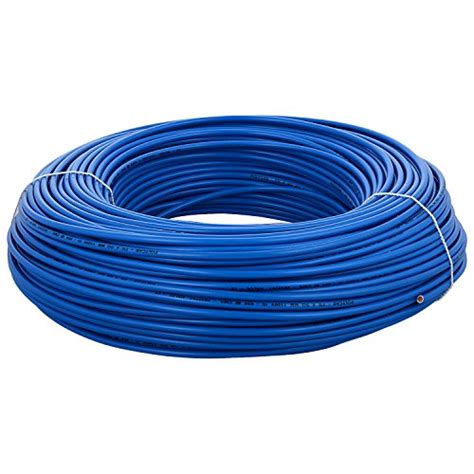 Polycab Sqmm Single Core Copper Flexible Cable Blue Fr Icc