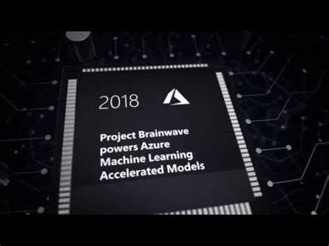 Accelerating AI With Project Brainwave And Intel FPGAs YouTube