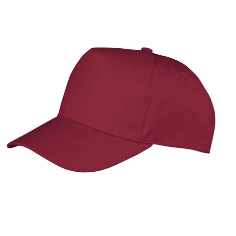 5 Panel Boston Baseball Cap Burgundy Ral Rc084x Burgundy Luvyababes