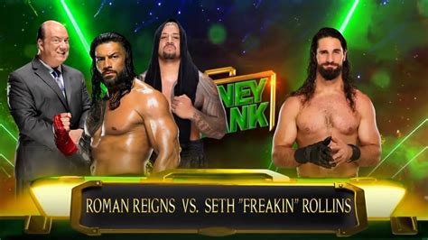 Wwe K Roman Reigns Vs Seth Freaking Rollins Champion Vs Champion