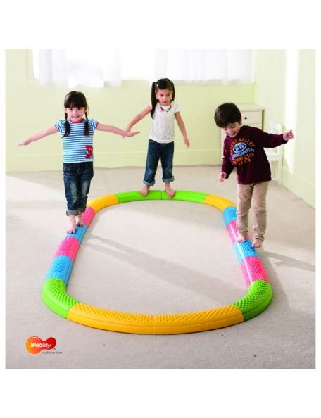 Kit pour parcours de motricité et d équilibre moteur enfant babygym