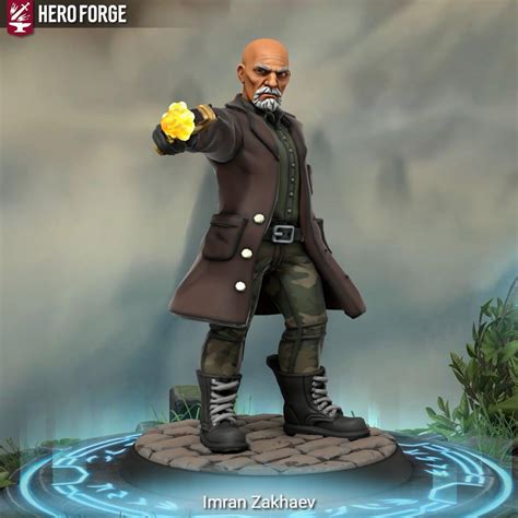 Imran Zakhaev from COD4 : r/HeroForgeMinis