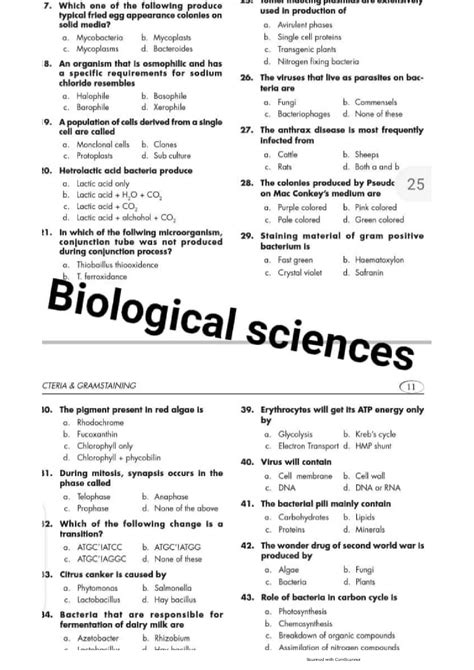 Solution Microbiology Mcqs With Answers Pdf In English Studypool