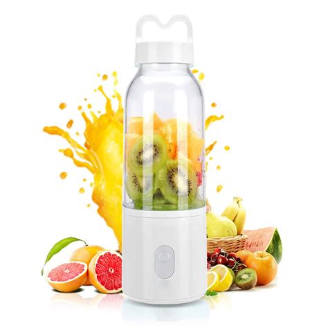 Ml Electric Fruit Portable Mixer Smoothie Blender Bottle Mah