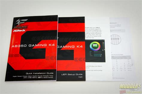 ASRock AB350 Gaming K4 AM4 Motherboard Review - Modders Inc