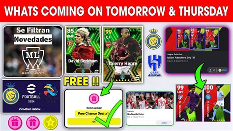 What Is Coming On Tomorrow Next Thursday In Efootball Mobile