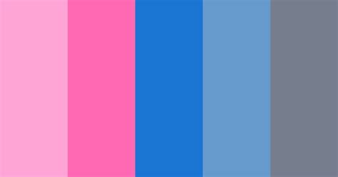 Pink Blue And Gray Blue Color Schemes Grey Color Scheme Color Palette Pink