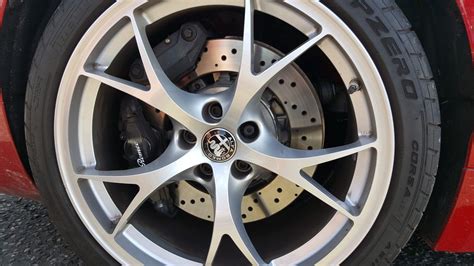 Alfa Romeo Giulia Quadrifoglio Rear Brake Set Up Alfa Romeo Giulia