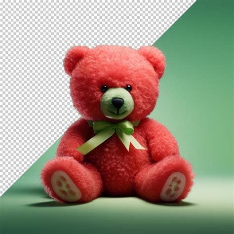 Premium Psd Teddy Bear Isolated On Transparent Background