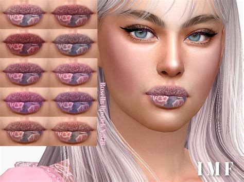 Sims Imf Rosella Lipstick N By Izziemcfire The Sims Book