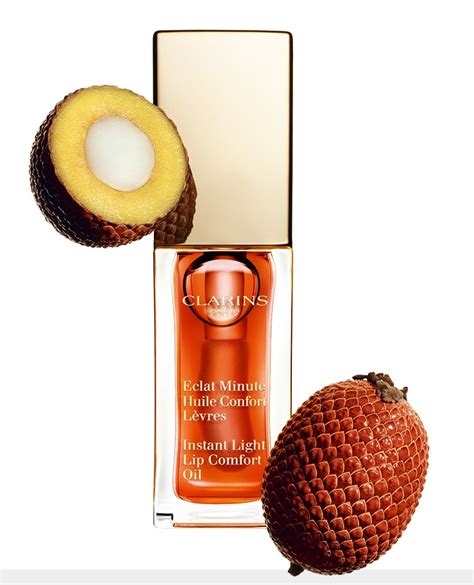 Éclat Minute Huile Confort Lèvres Tangerine Clarins