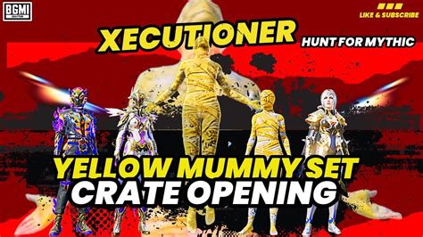 Yellow Mummy Set Crate Opening Twilight Crate Free Mythic Outfit