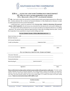 Fillable Online Ezpay Form No Security Code Rtf Fax Email Print