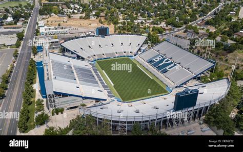 Lavell Edwards Stadium Is An Outdoor Athletic Stadium In Provo Utah