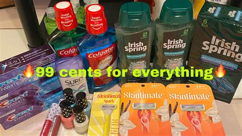 99 Cents For 75 Worth Of Product CVS Couponing Haul Plus