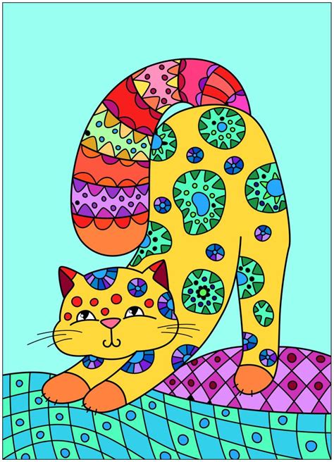 Pin By Renee Vaga On Good Morning Good Night Cat Art Cat Quilt