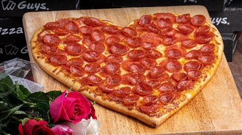 Heart Shaped Pizzas Are Back At Pizza Guys For 2023 Valentines Day