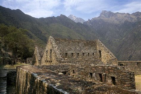 Ruins of Choquequirao. stock image. Image of architecture - 265822695