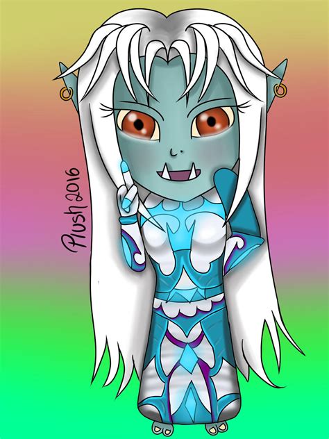 Troll Mage Chibi By Plushtoyart On Deviantart