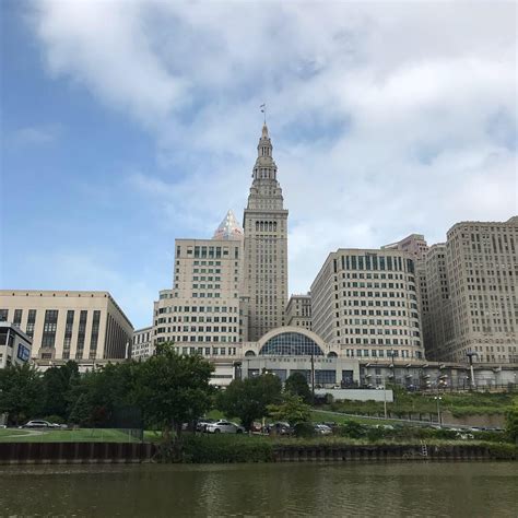 Tower City from Cuyahoga River : r/Cleveland