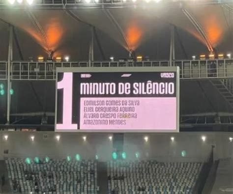 Notícias Botafogo faz um minuto de silêncio no Maracanã em homenagem