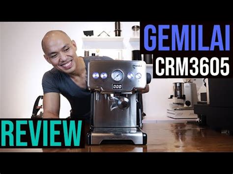 The Gemilai CRM3605 Espresso Machine Review Automatic Coffee