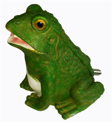 PONDMASTER - Decorative Spitting Frog Statue