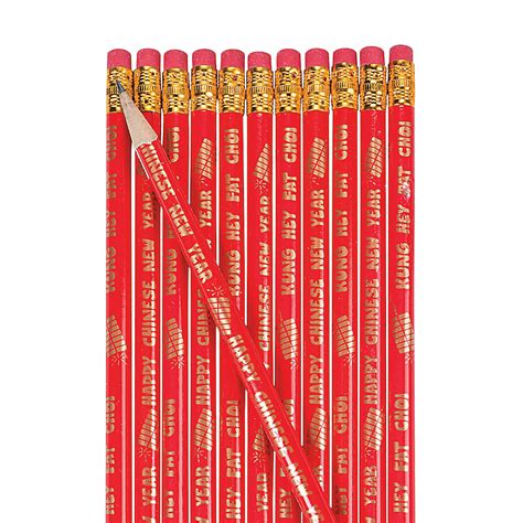 Chinese New Year Pencils Oriental Trading