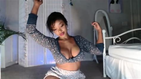 Naughty Ebony Milf Is Bouncing Her Big Boobs