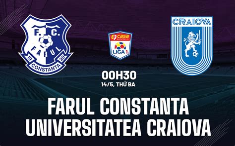 Nhận định bóng đá Farul Constanta vs Universitatea Craiova