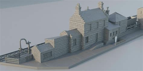 3D file Hogsmeade Train Station & Hogwarts Train 🚆 ・Model to download ...