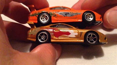 Hot Wheels 94 Toyota Supra 2015 Walmart Exclusive Fast And Furious Set 2 Of 8 Youtube