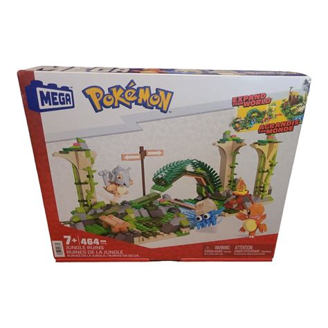 MEGA Pokemon Jungle Ruins Building Blocks Set 464pcs Brand New