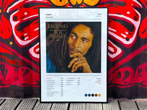 Bob Marley "Legend" Album Cover Poster #5 - lylyprint.com