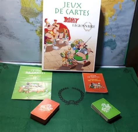 COFFRET JEU ASTÉRIX Légionnaire Complet avec Notice Carte Tapis et