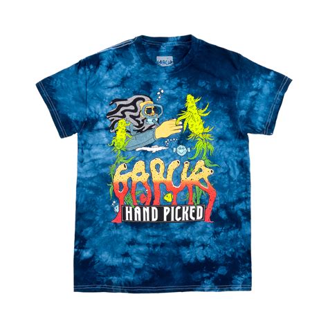 Garcia Hand Picked Scuba Jerry Tie Dye T Shirt Shop The Jerry Garcia