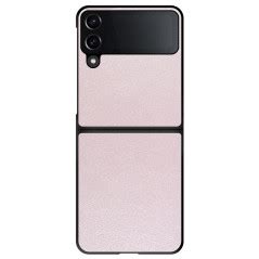 Capa Samsung Z Flip 4 Efeito Pele Magnética Rosa Copertini