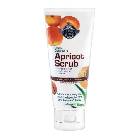 Hollywood Style Deep Cleansing Apricot Scrub Best