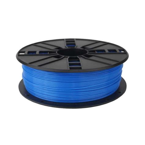 BOBINA DE FILAMENTO PLA 1 75MM 1KG AZUL FLORESCENTE