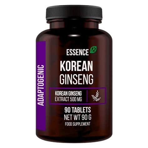 Essence Korean Ginseng Mg Capsules Improved Concentration