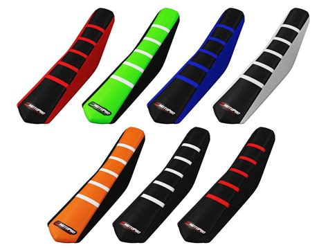 Custom Dirt Bike Ribbed Seat Cover - FREE SHIPPING - MotoPro Graphics