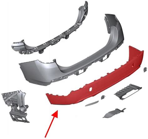 Zderzak Do Kupienia Inny Bmw X1 E84 2009 2015 Zderzak Tylny Dolny Z Pdc