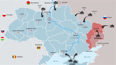 Guerra In Ucraina La Mappa Degli Attacchi I Fronti Aperti I