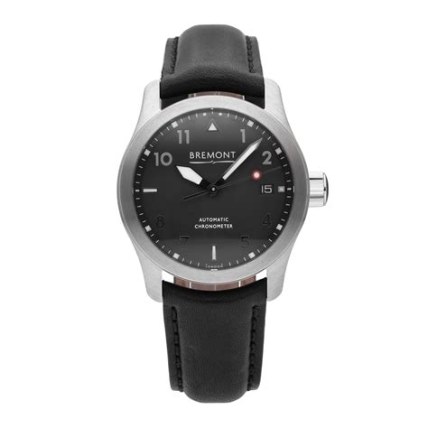bremont solo  black dial mm automatic mens  solo bs
