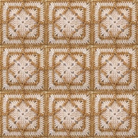 Northern Diamond Square Pattern By Torun Johansson Granny Square Crochet Crochet Granny